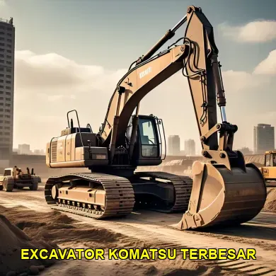 Temukan Excavator Komatsu Terbesar di Sekitar Anda